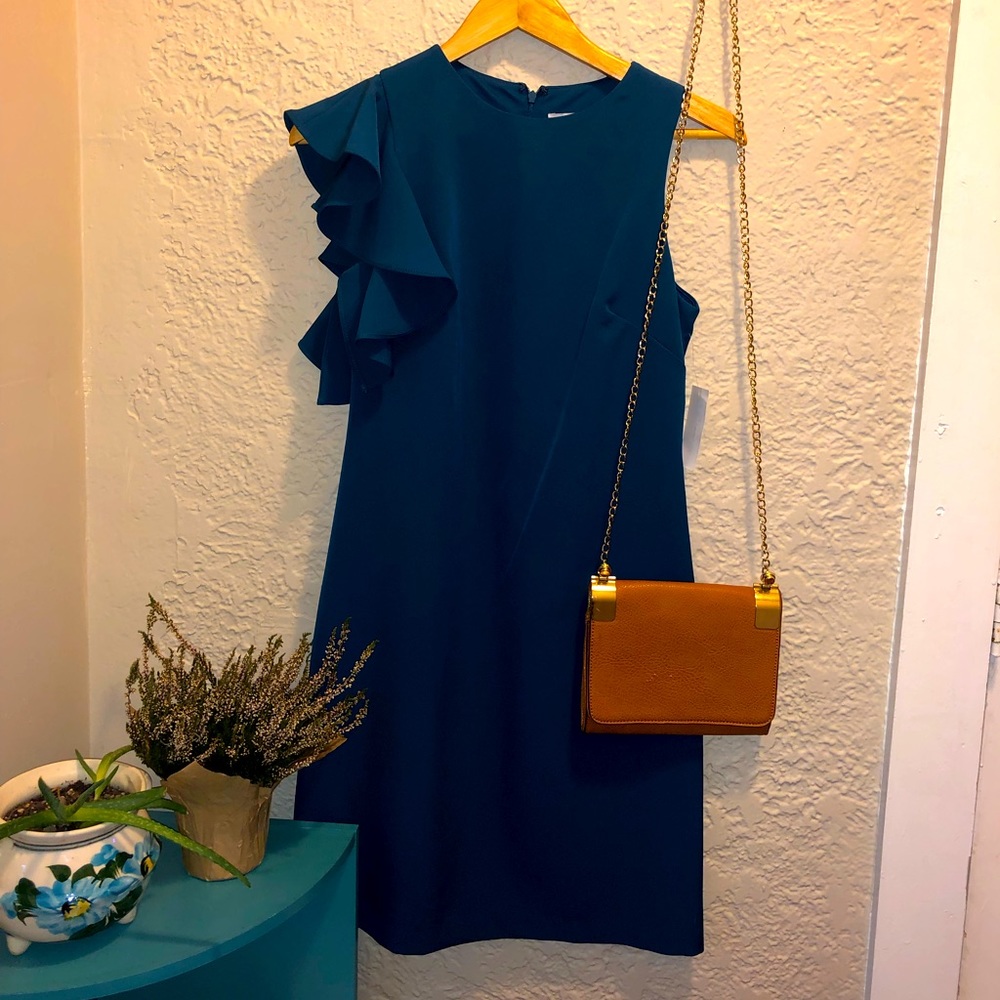 NWT Julia Jordan Blue Dress